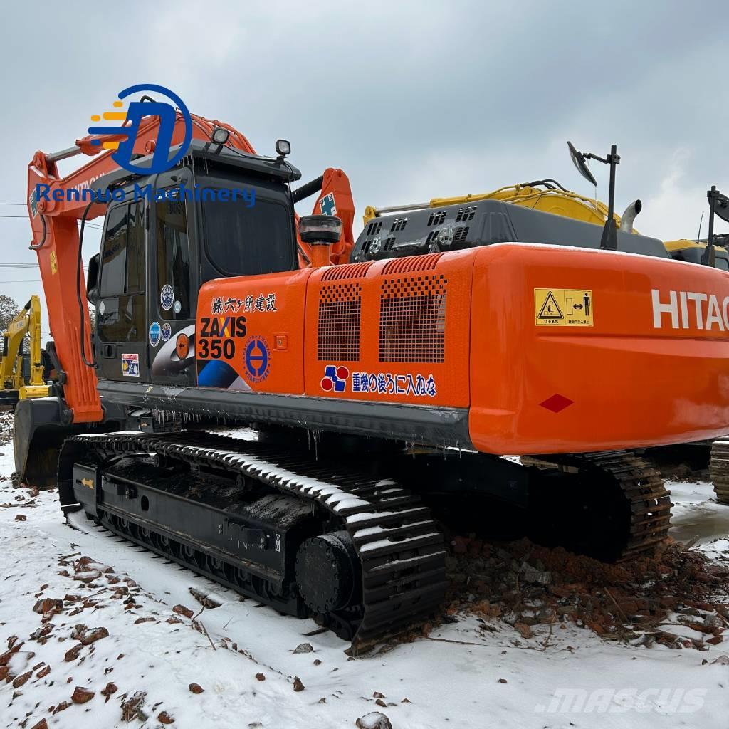 Hitachi ZX 350 Excavadoras sobre orugas