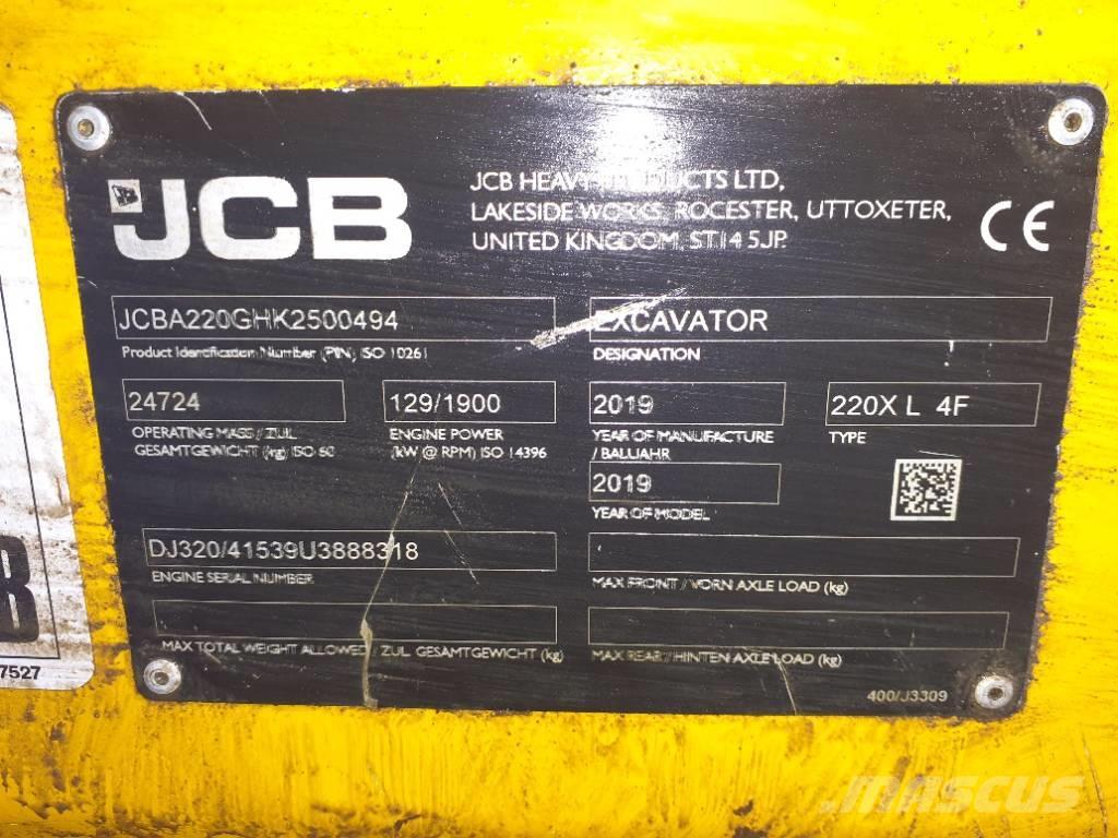 JCB 220X LC Excavadoras sobre orugas