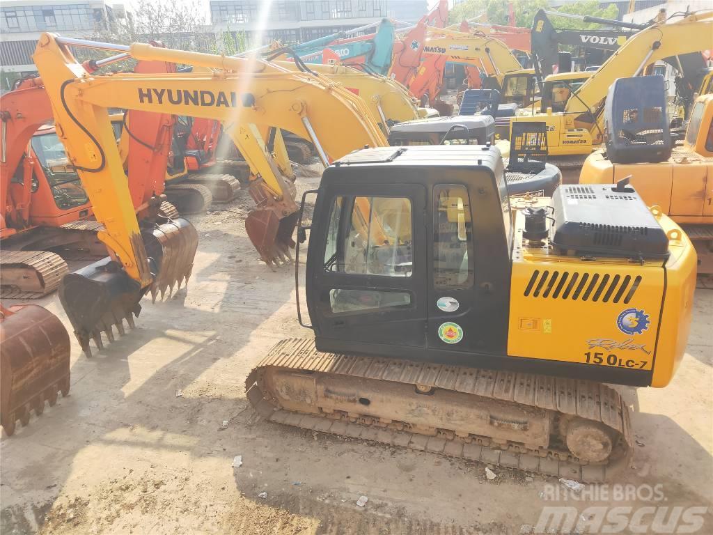 Hyundai R150LC-7 Excavadoras sobre orugas