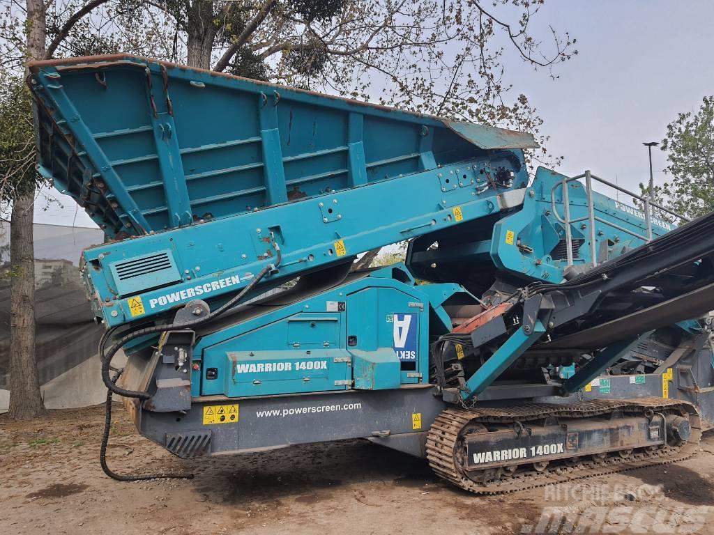 PowerScreen Warrior 1400 Machacadoras