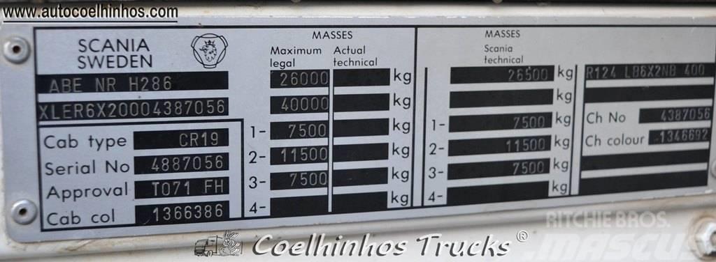 Scania 124L 400 Camiones con chasís y cabina