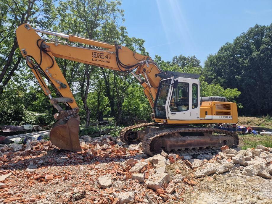 Liebherr 924 Excavadoras sobre orugas