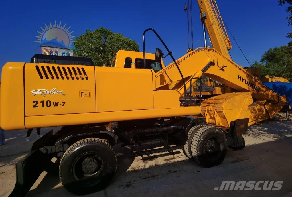 Hyundai R210W-7 Excavadoras de ruedas