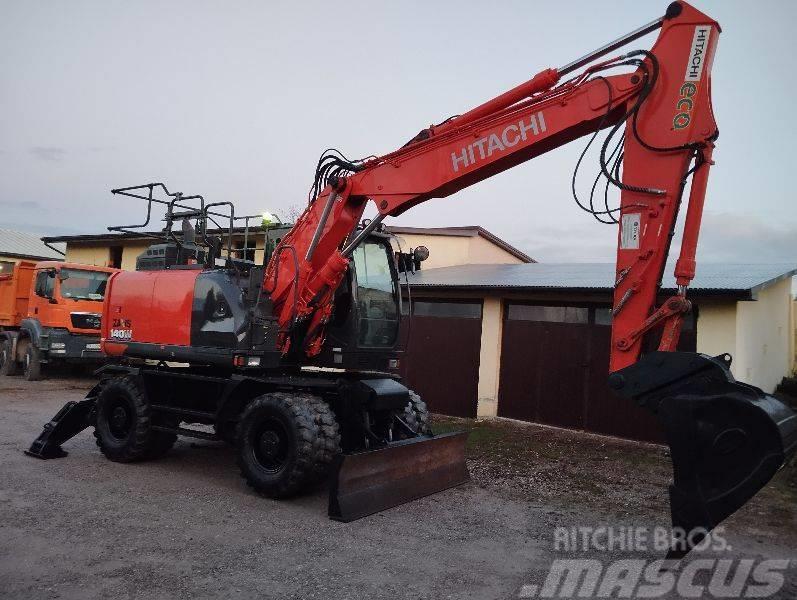 Hitachi 140W Excavadoras de ruedas