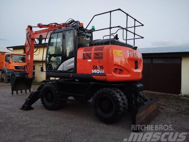 Hitachi 140W Excavadoras de ruedas