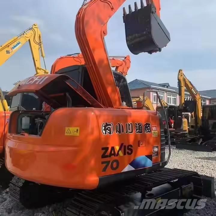 Hitachi ZX70 Excavadoras sobre orugas