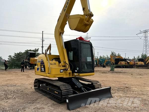 Komatsu PC 70 Excavadoras sobre orugas