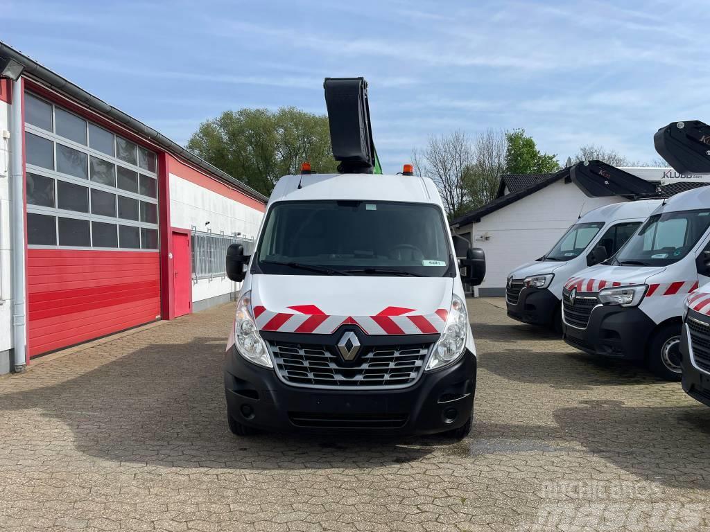 Renault Master Hubarbeitsbühne KLUBB K42P Korb 200kg EURO Plataformas sobre camión