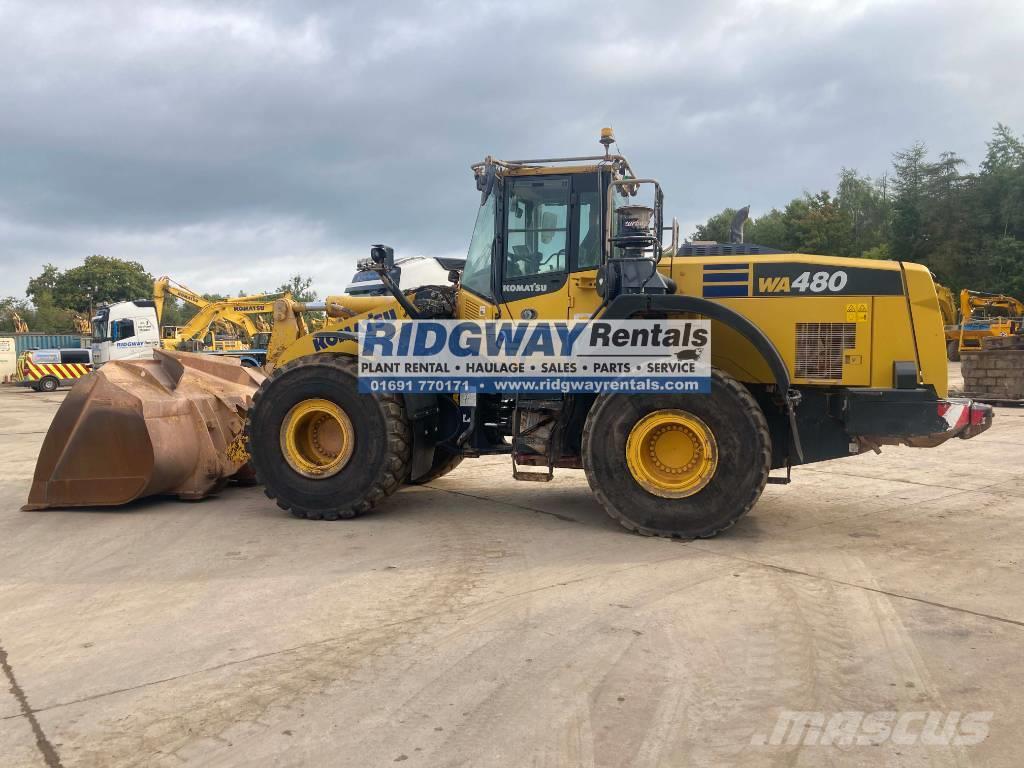 Komatsu wa480-8 Cargadoras sobre ruedas