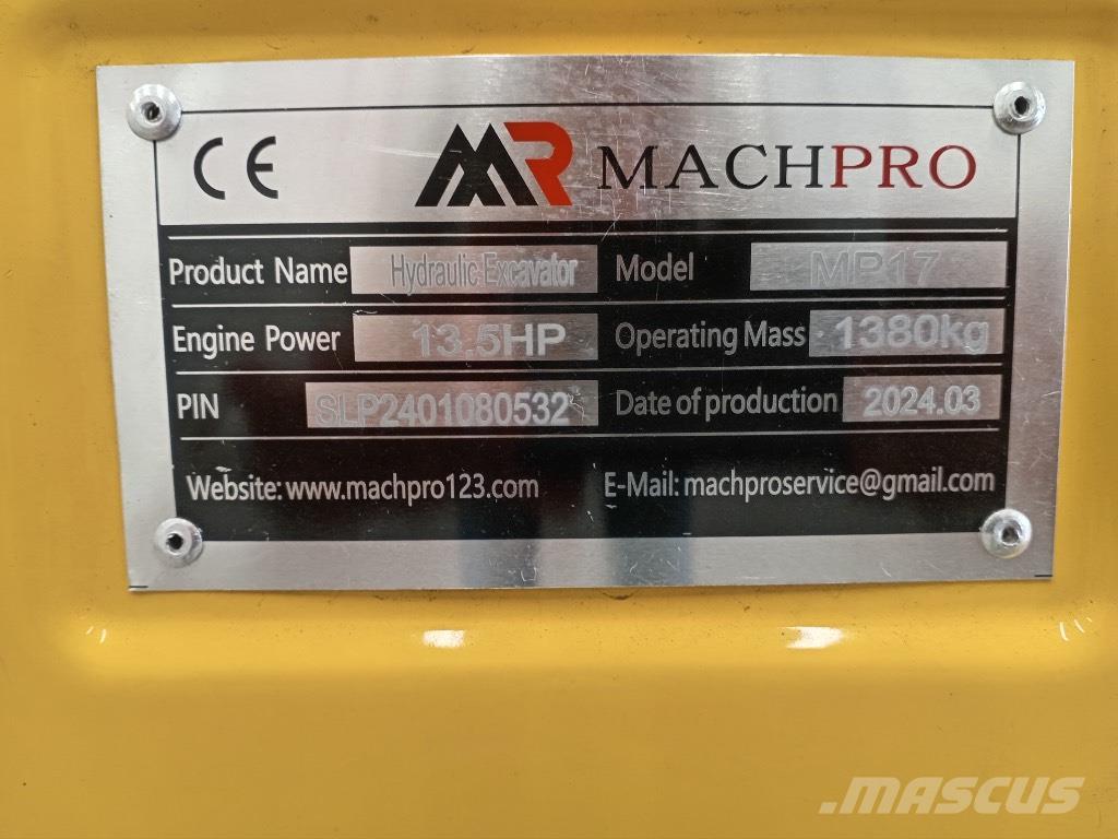 Machpro MP17 Miniexcavadoras