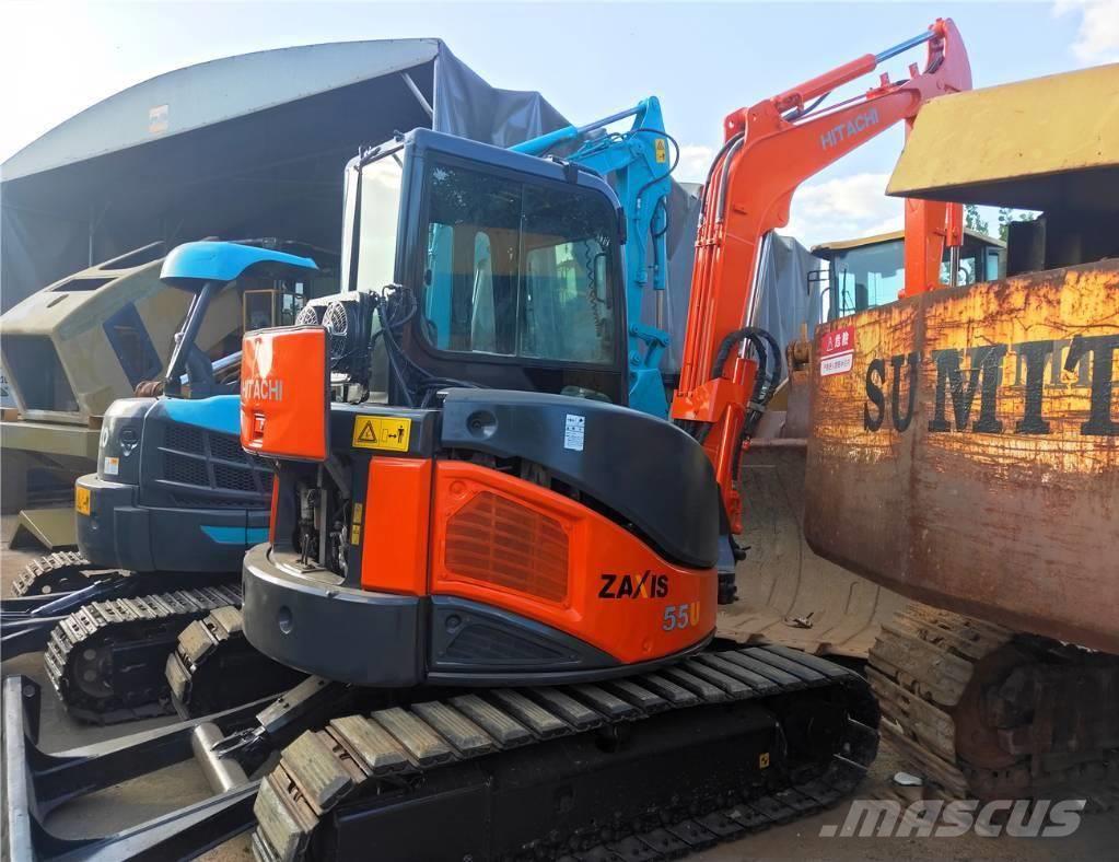 Hitachi zx55u Miniexcavadoras