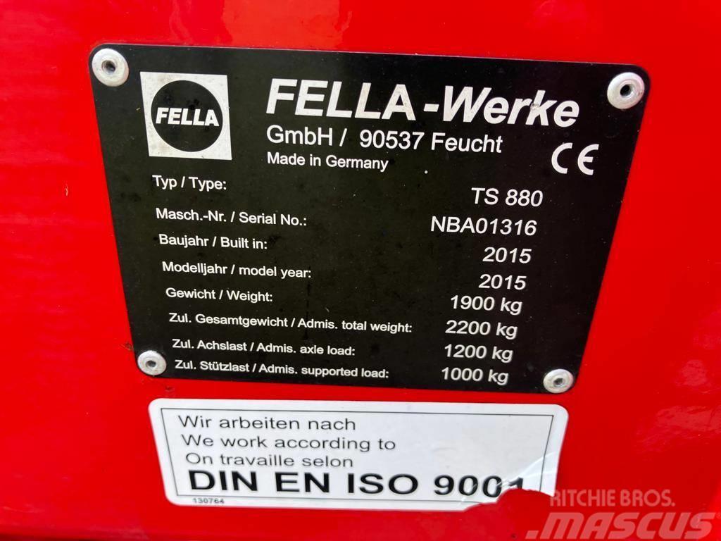 Fella TS 880 Segadoras hileradoras