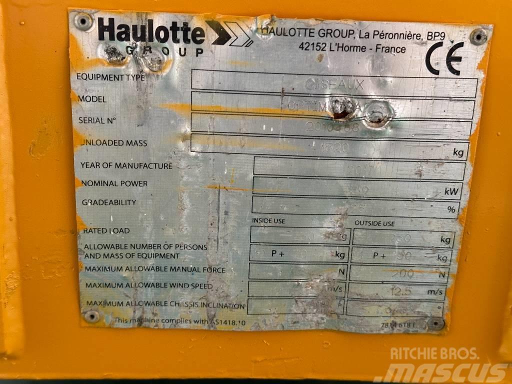 Haulotte OPTIMUM 8 Plataformas tijera