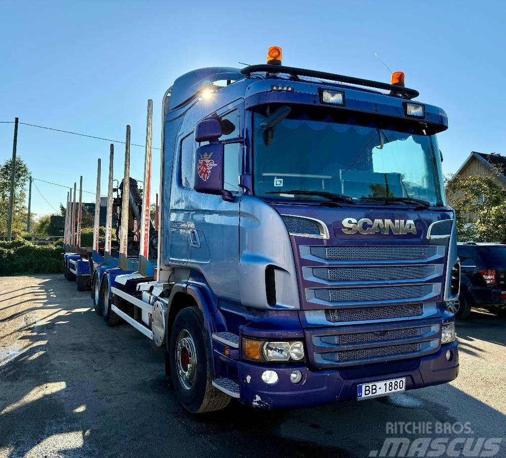 Scania R 500 Transportes de madera