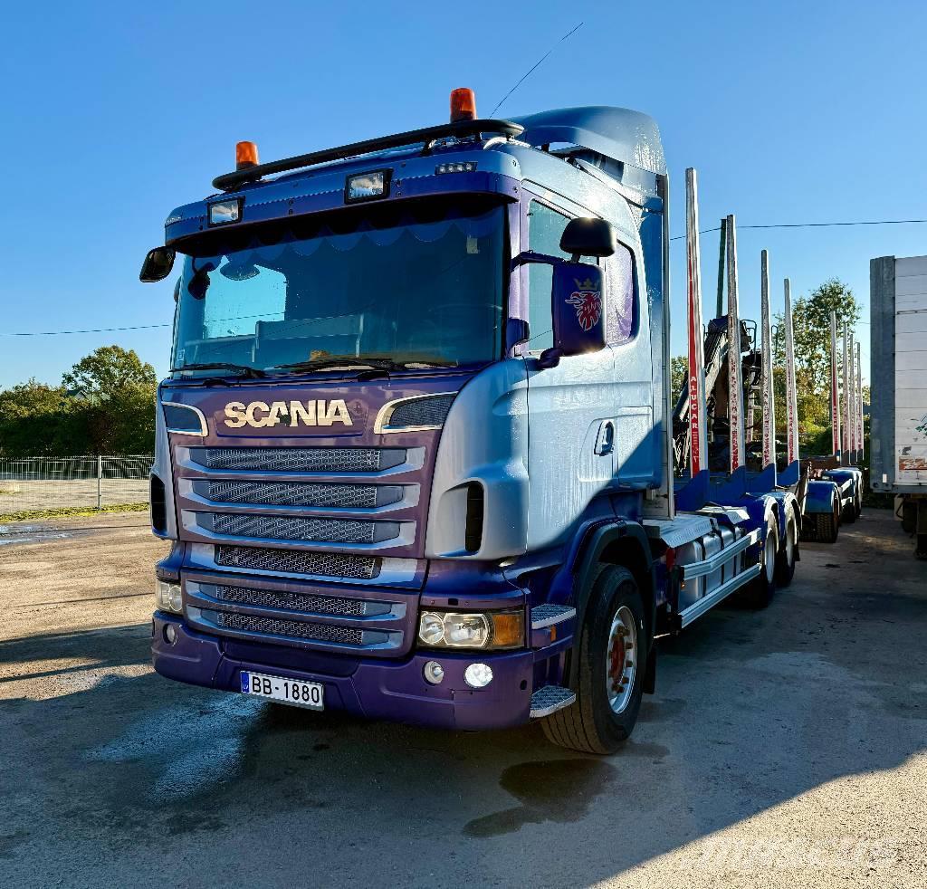 Scania R 500 Transportes de madera