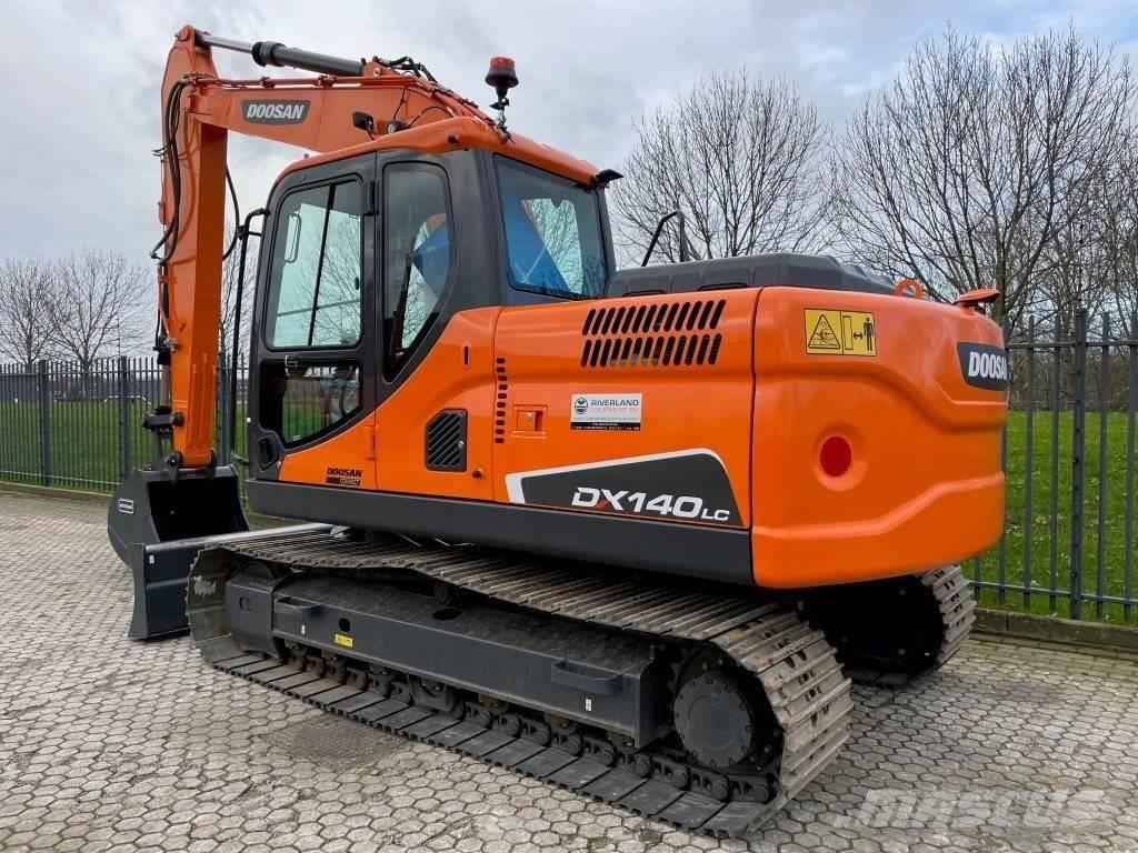 Doosan dx140w Excavadoras de ruedas