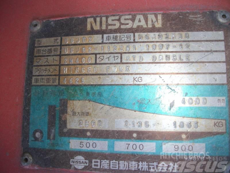 Nissan UGJ02M30 Camiones LPG