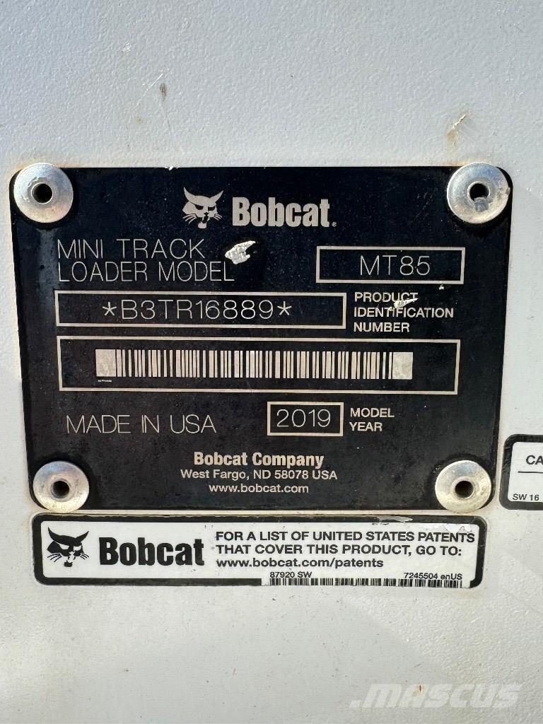 Bobcat MT 85 Minicargadoras