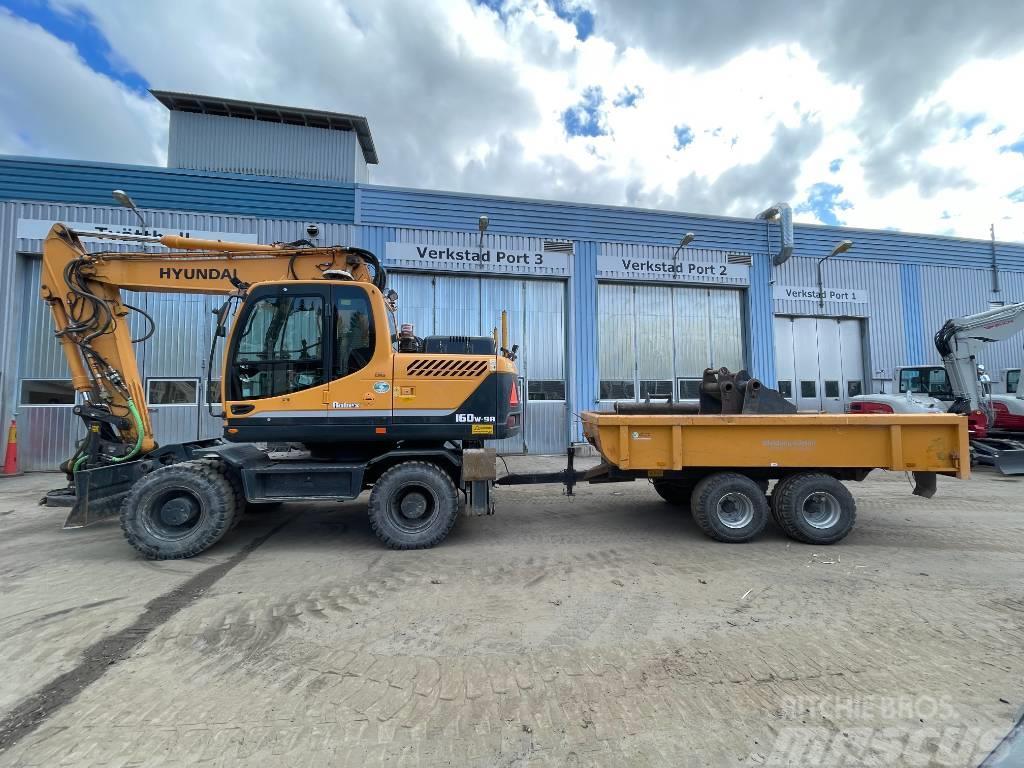 Hyundai 160W-9A Excavadoras de ruedas