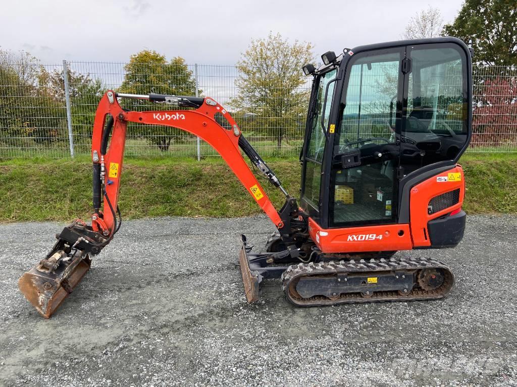 Kubota KX019-4 Excavadoras sobre orugas