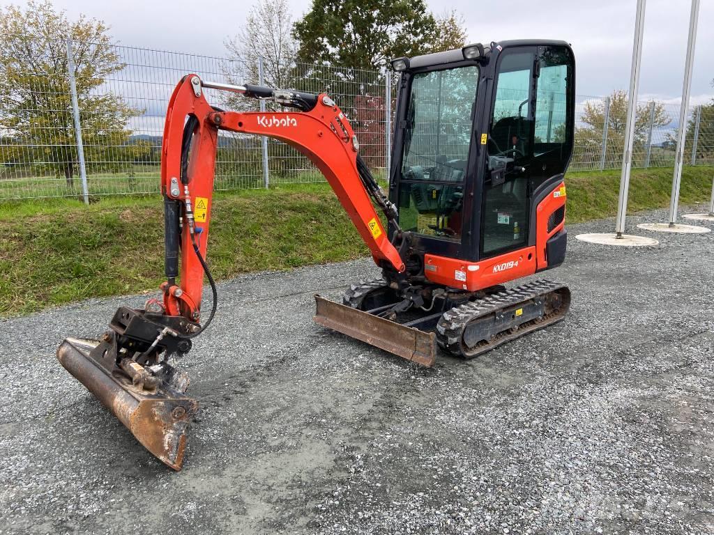 Kubota KX019-4 Excavadoras sobre orugas