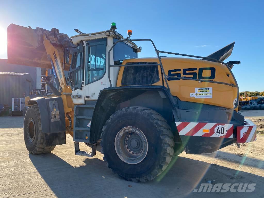 Liebherr L 550 Cargadoras sobre ruedas