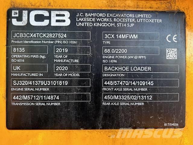 JCB 3 CX Retrocargadoras