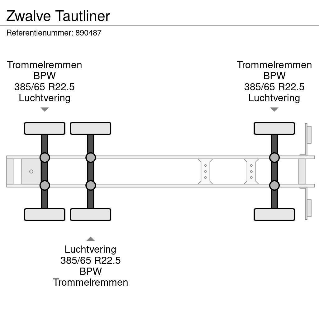 Zwalve Tautliner Semirremolques de caja de lona