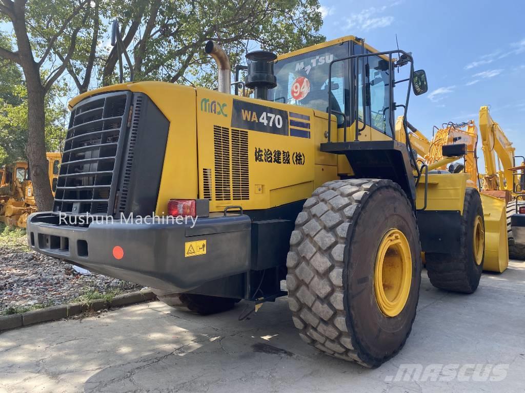 Komatsu WA 470 Cargadoras sobre ruedas