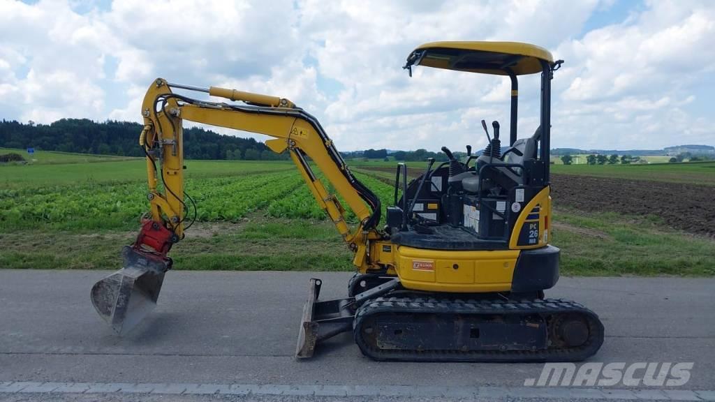 Komatsu PC26MR-3 Miniexcavadoras