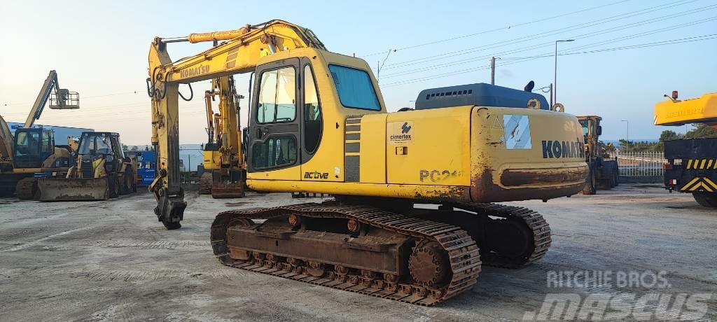 Komatsu PC210 Excavadoras sobre orugas