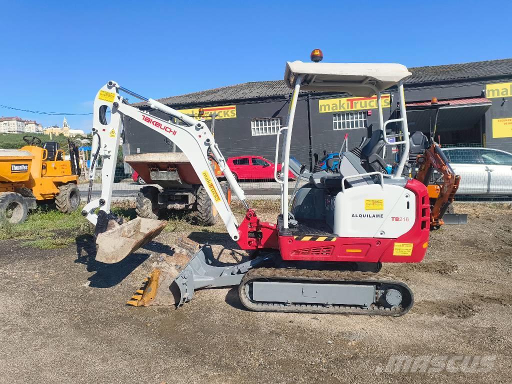 Takeuchi TB 216 Miniexcavadoras