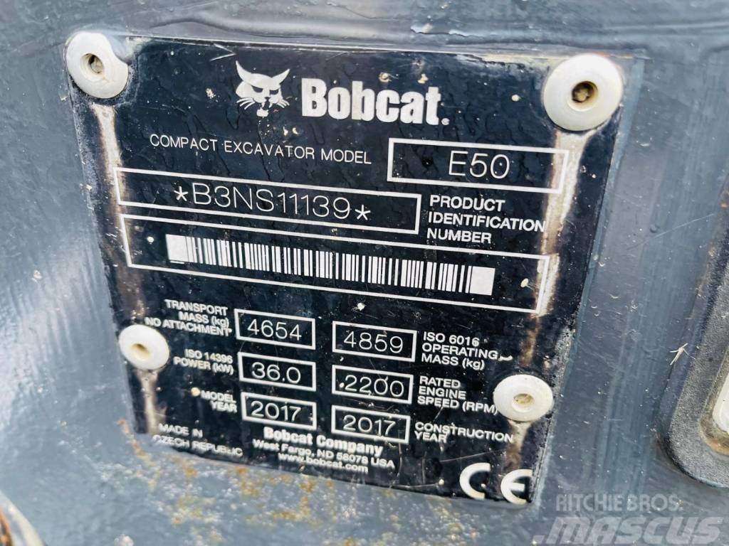 Bobcat E 50 Miniexcavadoras