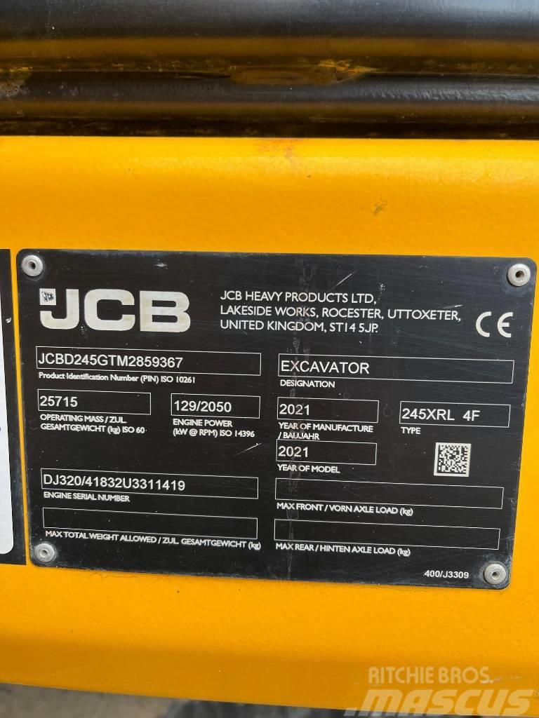 JCB 245 XR Excavadoras sobre orugas