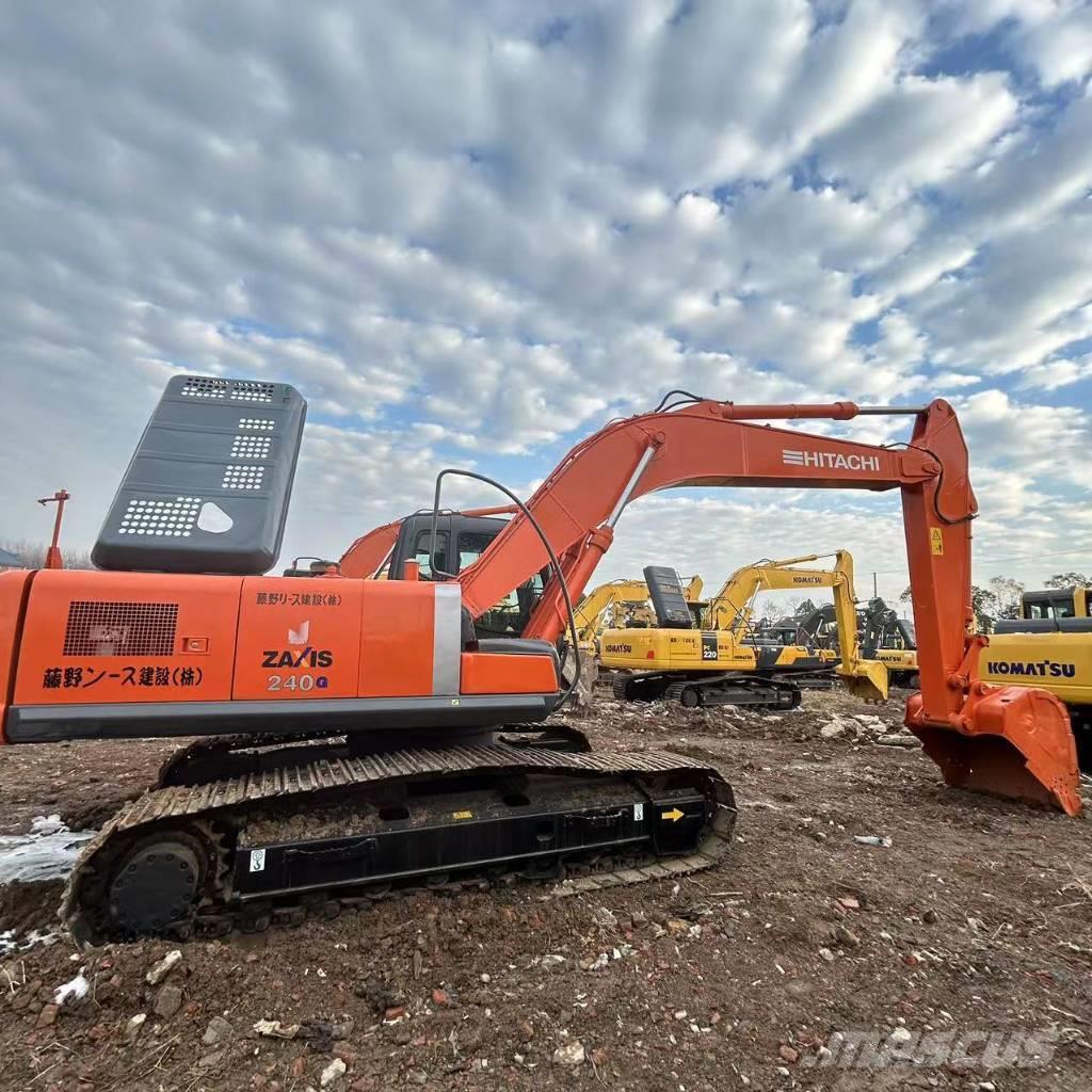 Hitachi ZX 240 Excavadoras sobre orugas