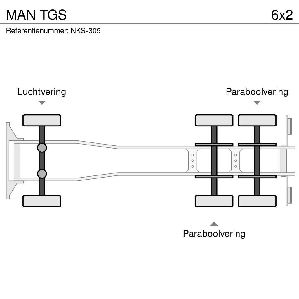 MAN TGS Camiones desmontables