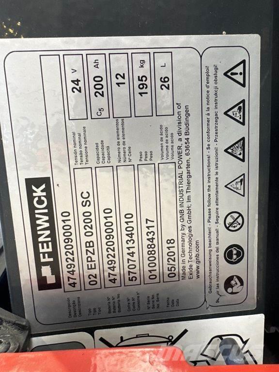 Linde L12 Montacargas manual