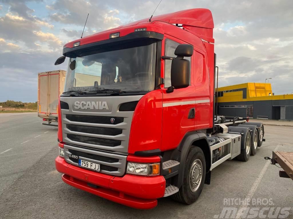 Scania G 450 Camiones elevadores de gancho