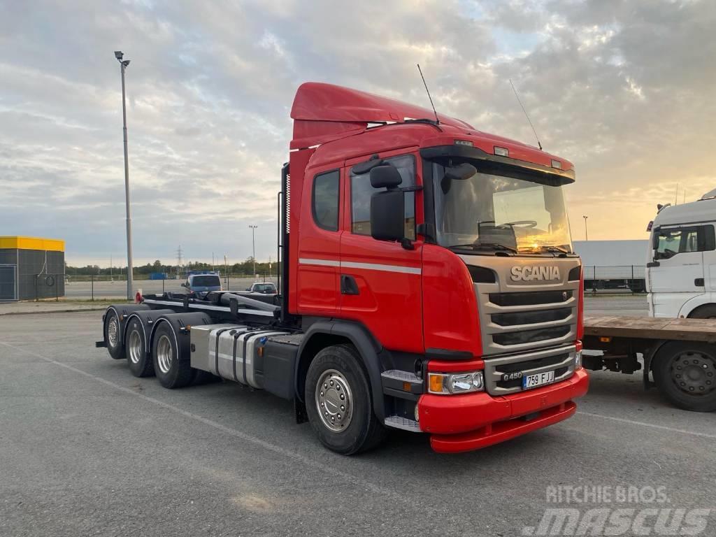 Scania G 450 Camiones elevadores de gancho