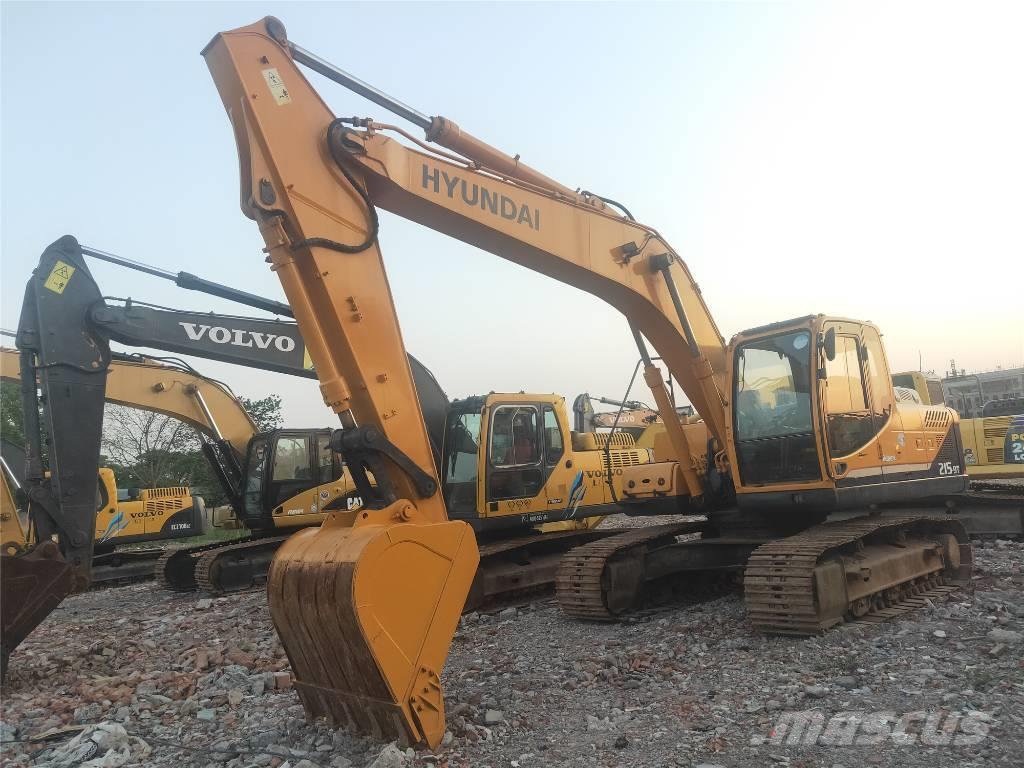 Hyundai R215-9 Excavadoras sobre orugas