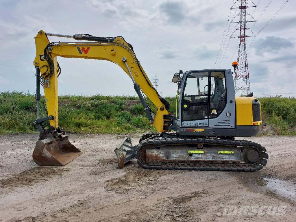 Wacker Neuson ET145 Excavadoras sobre orugas