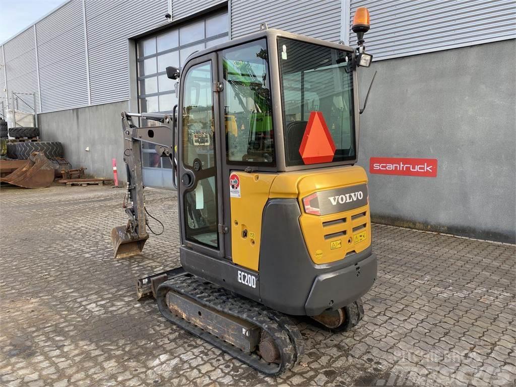 Volvo EC20D Excavadoras de ruedas