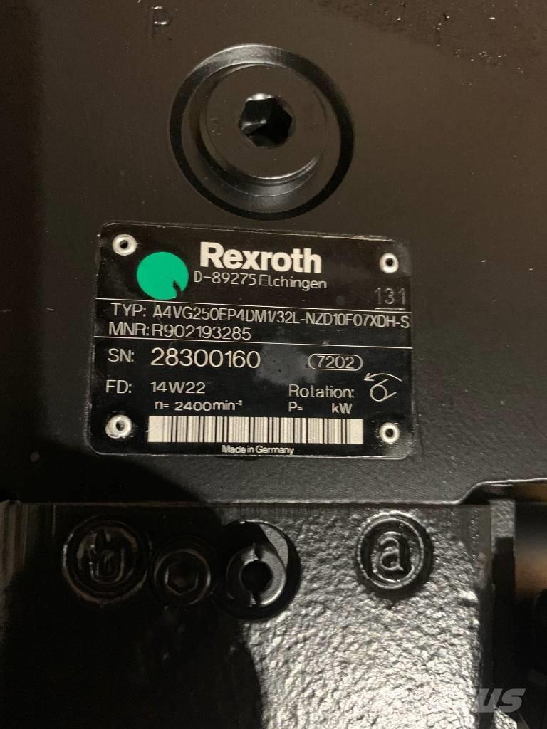 Rexroth A4VG250 Hidráulicos