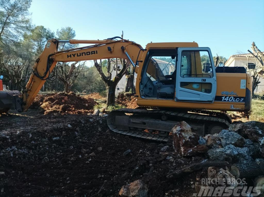 Hyundai 140 LC7 Excavadoras sobre orugas