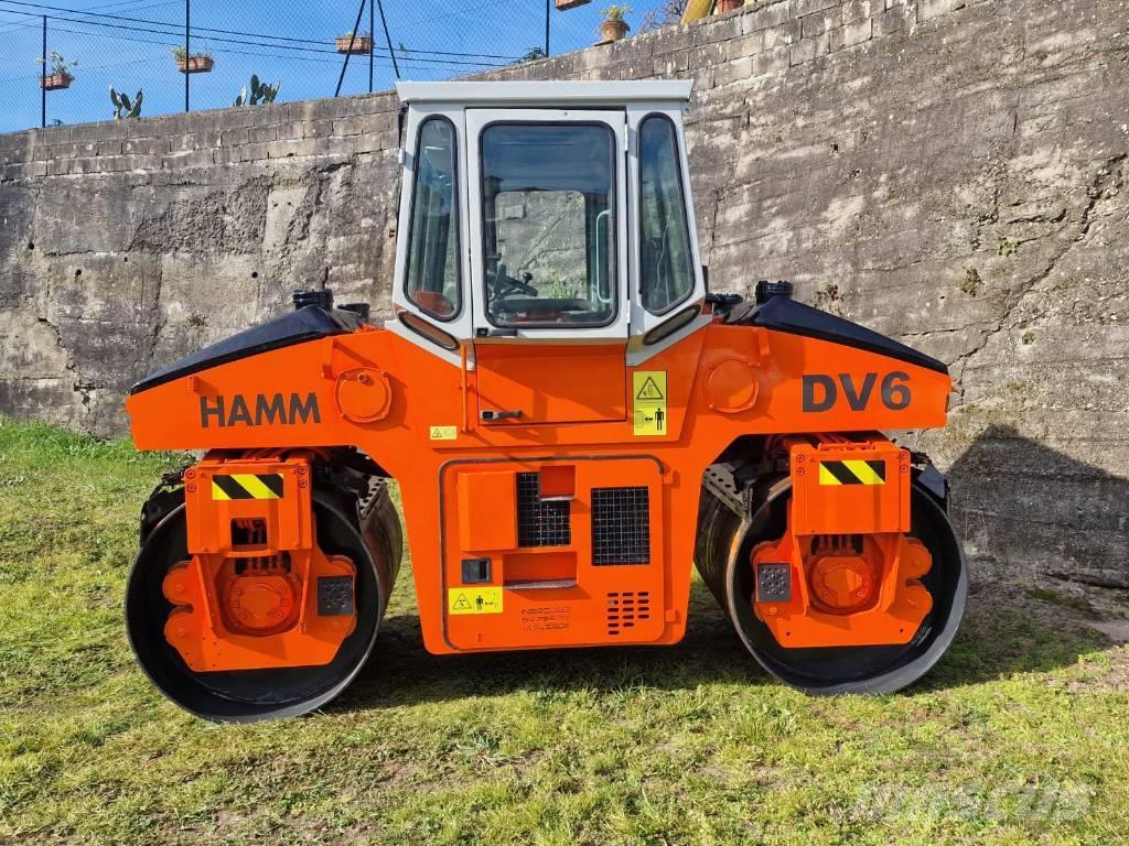 Hamm DV 6 Rodillos de doble tambor