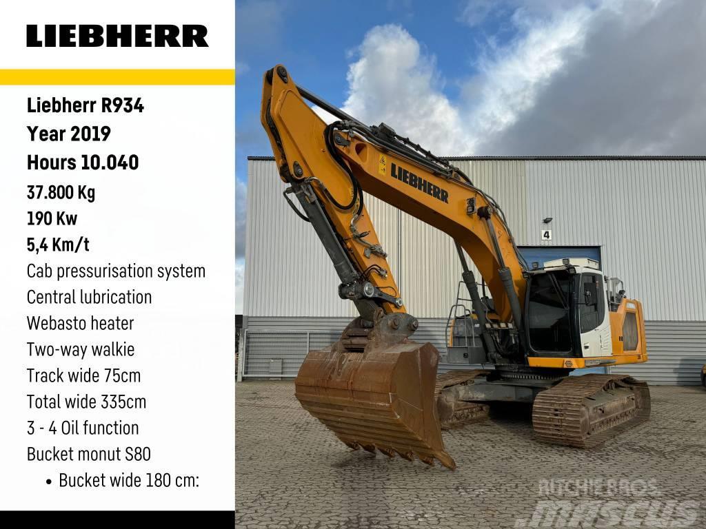 Liebherr R 934 Excavadoras sobre orugas