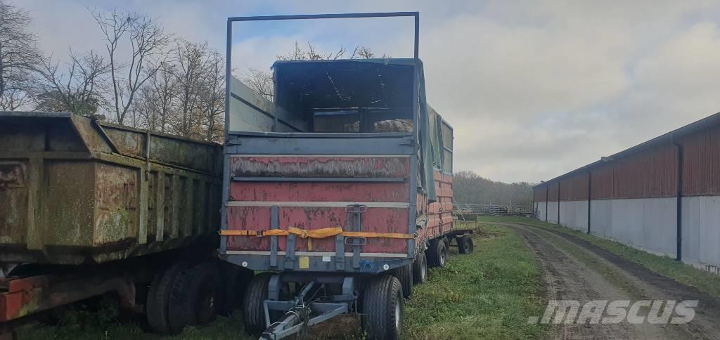 Gisebo 10 ton Remolques con caja de volteo