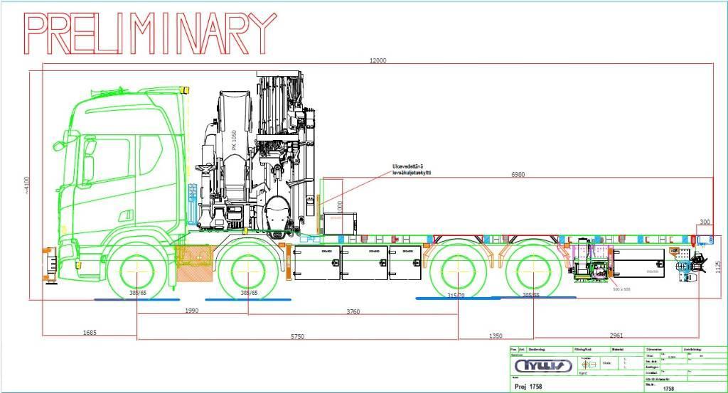 Scania R 590 Camiones grúa