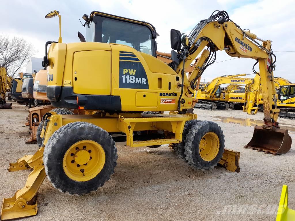 Komatsu PW118MR-8 Excavadoras de ruedas