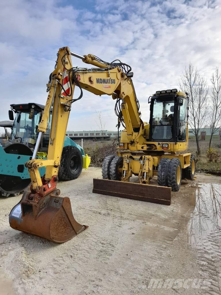 Komatsu PW118MR-8 Excavadoras de ruedas